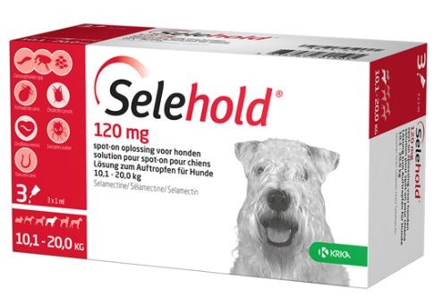 Selehold 120 mg honden 10,1 tot 20 kg